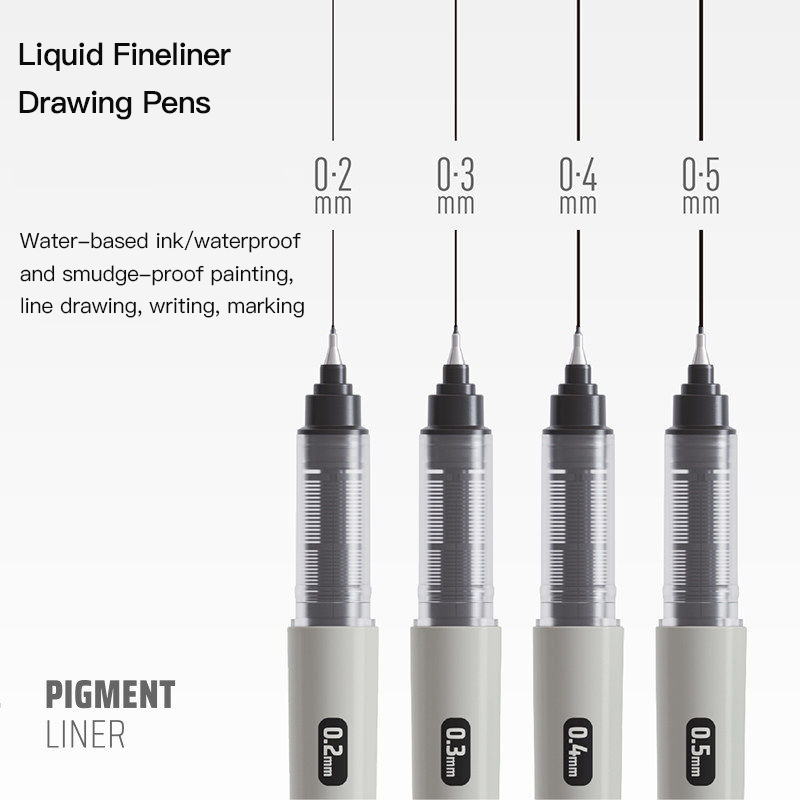 LANGUO 0.2/0.3/0.4/0.5 mm Micr - Copic Marker Sketch recension och pris
