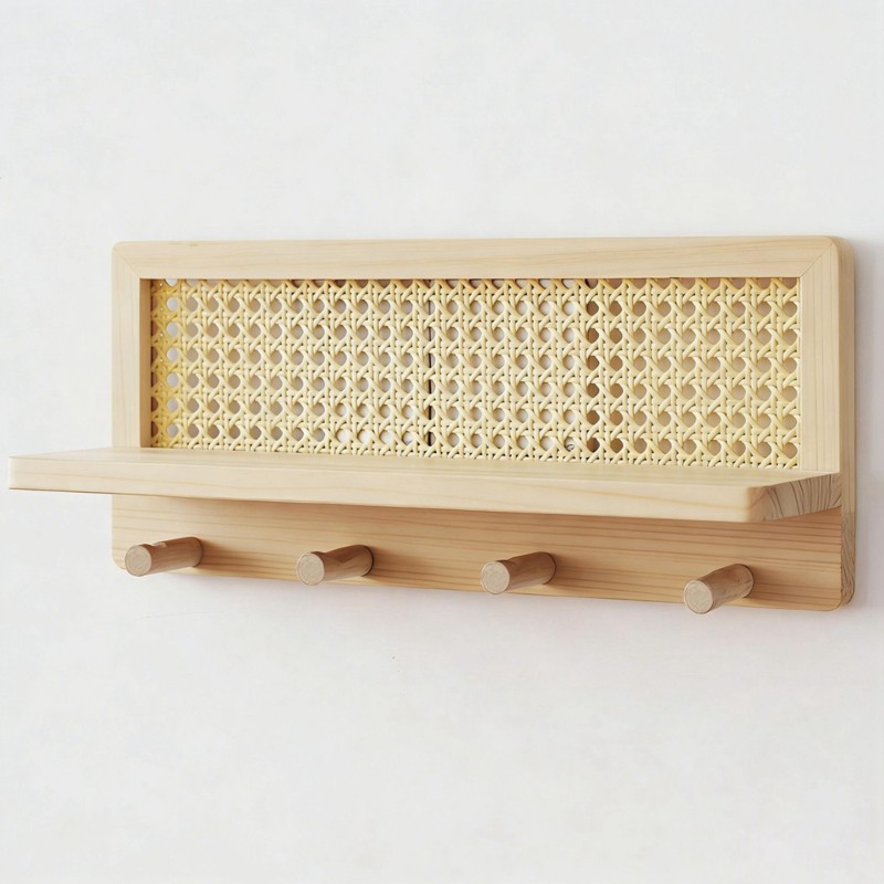 AT05-Woven Key Hook And Magazi - Magazine Holder Rack recension och pris