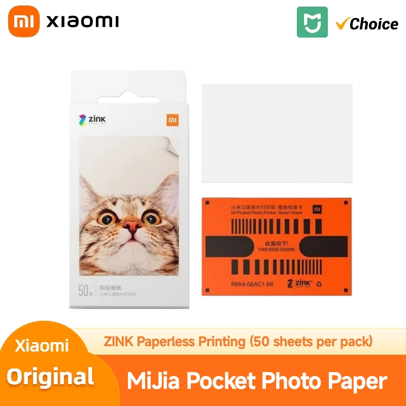MIJIA ZINK Pocket Photo Papers - Ink Blotter Paper recension och pris
