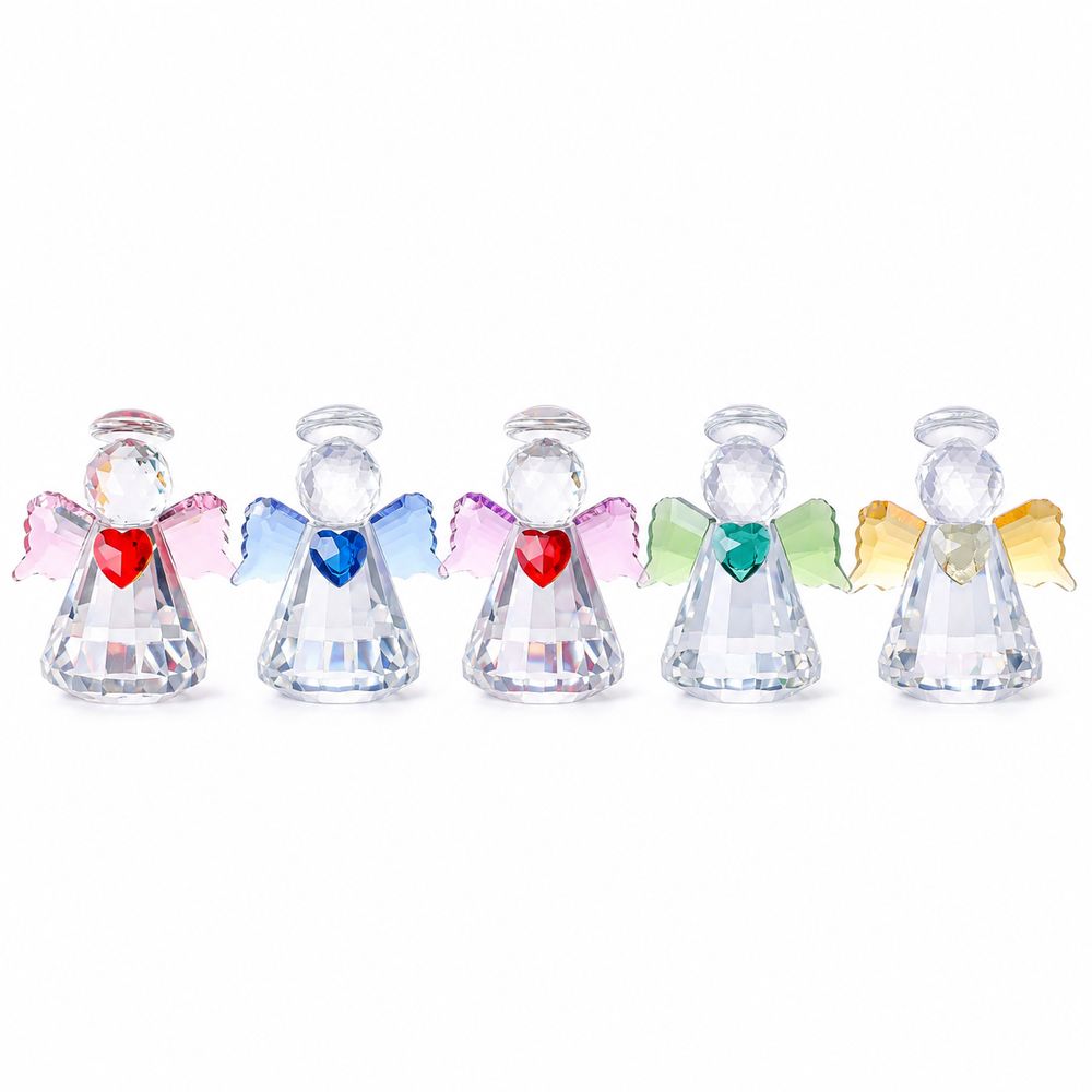 New Faceted Finish Crystal Ang - Paper Weight Crystal recension och pris