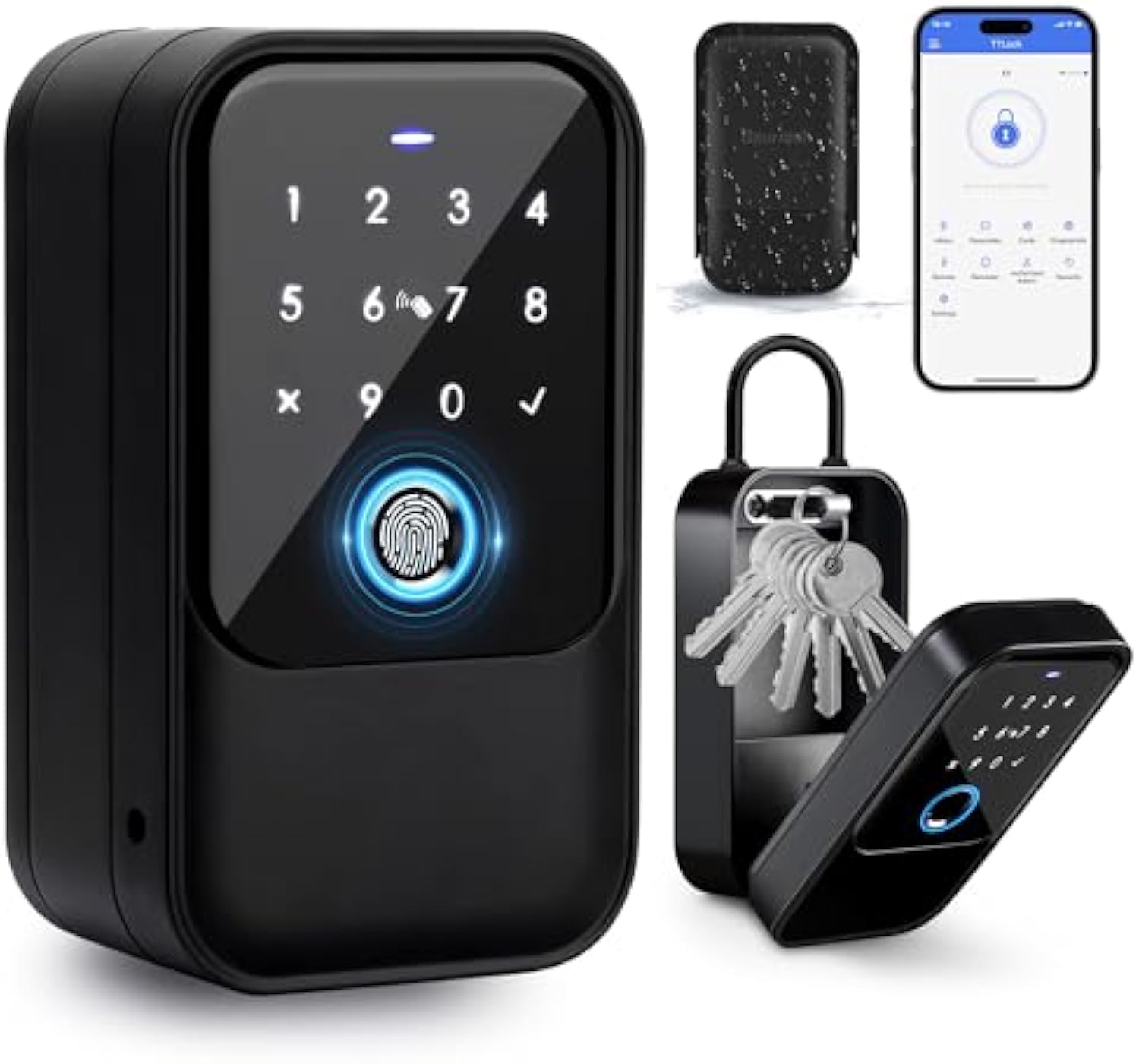 TTlock Smartkey Lock Box Home  - Letter Opener Brass recension och pris
