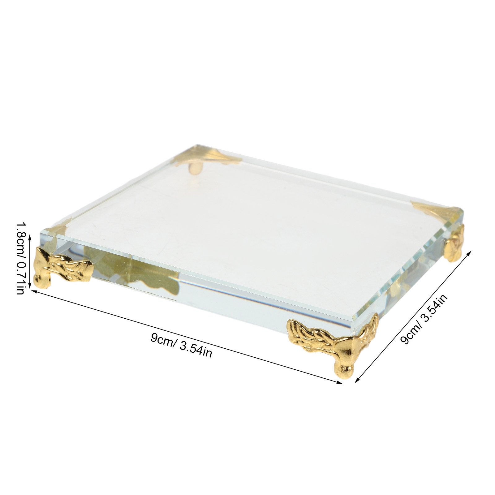 Square Crystal Paperweight Cle - Paper Weight Crystal recension och pris